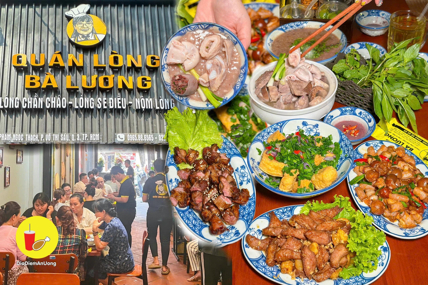 Ăn lòng lợn Hà Nội tại Sài Gòn